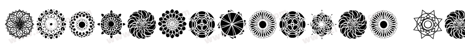 Kaleidoscopic Mind字体转换